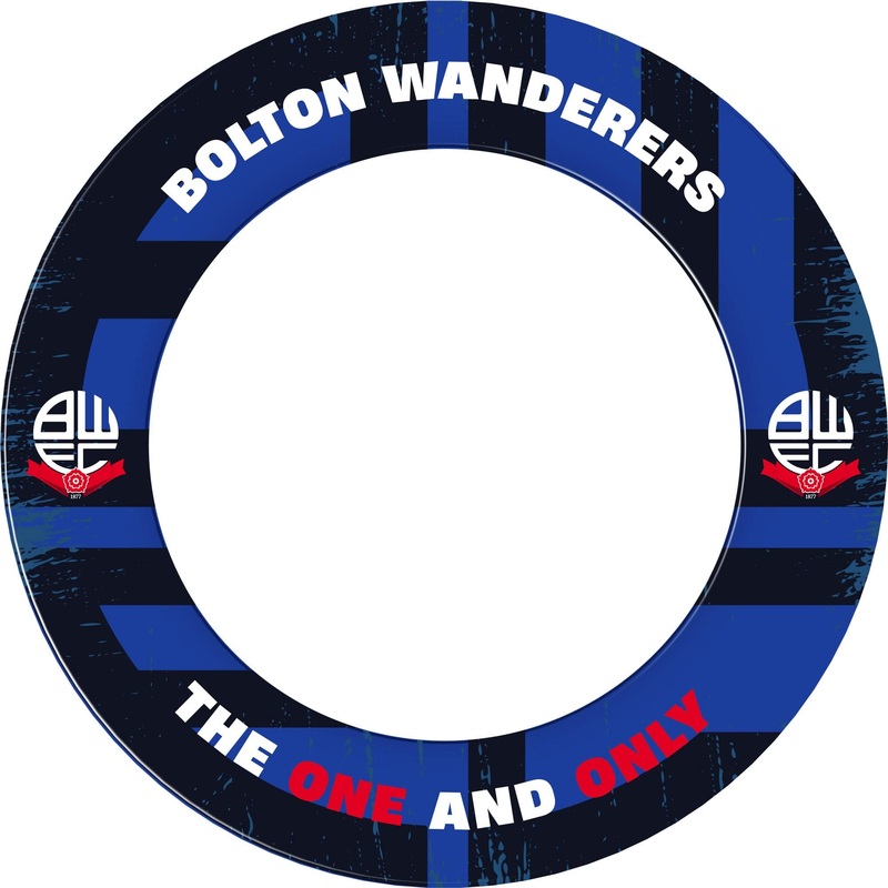 Bolton Wanderers Dartboard Surround – Official Licensed – BWFC – S4 – Blue – The One and Only
