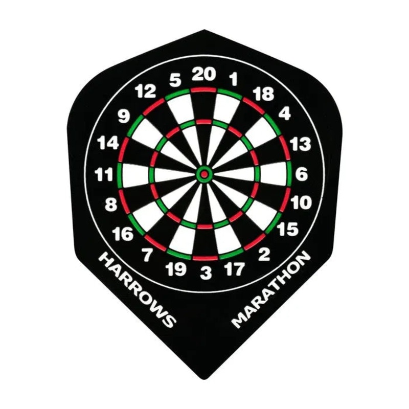 Harrows Marathon Standard Flights – Dartboard