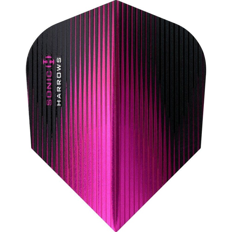 Harrows Sonic Standard Pink Dart Flights Pink
