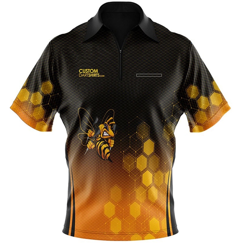 Killer Bee Custom Dart Shirt Extra Small
