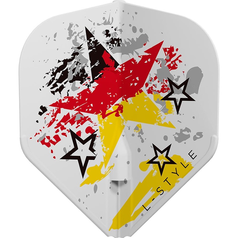 *L-Style – EZ L-Flights – Integrated Champagne Ring – L1EZ – Stefanie Rennoch v1 – White