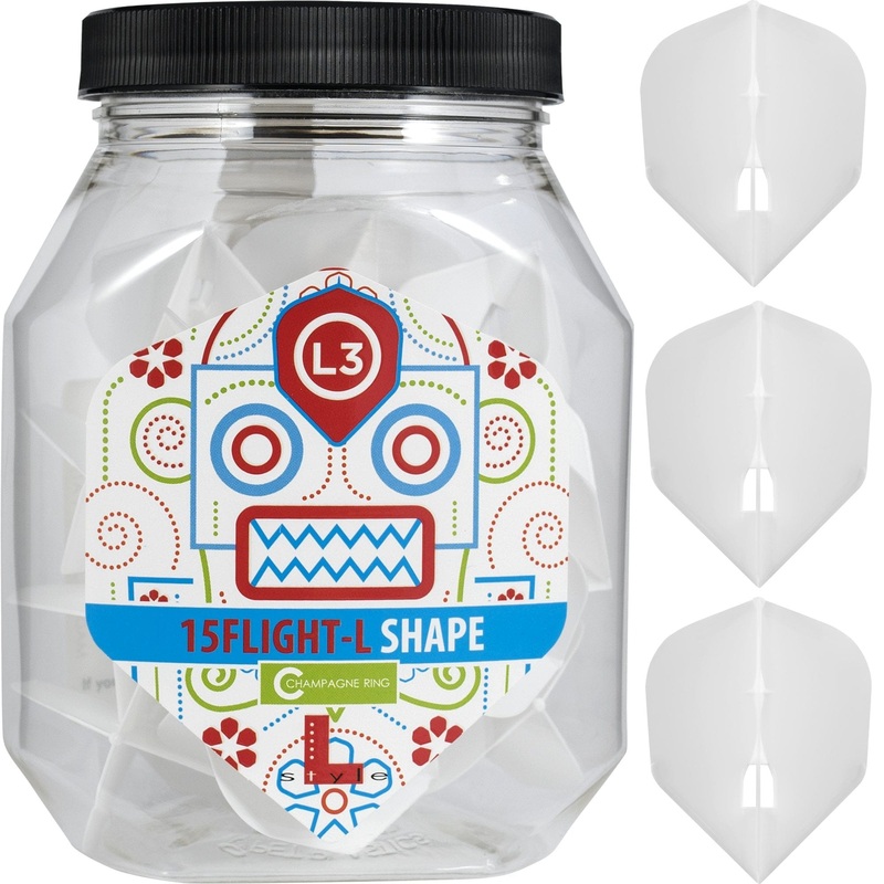L-Style – L-Flights – L3 Pro – Champagne Ring – Shape – White – 5 Sets