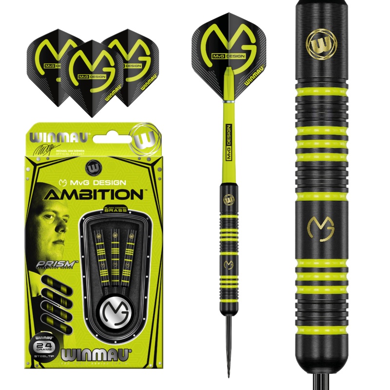 MvG (Michael Van Gerwen) Ambition 24 gram Brass