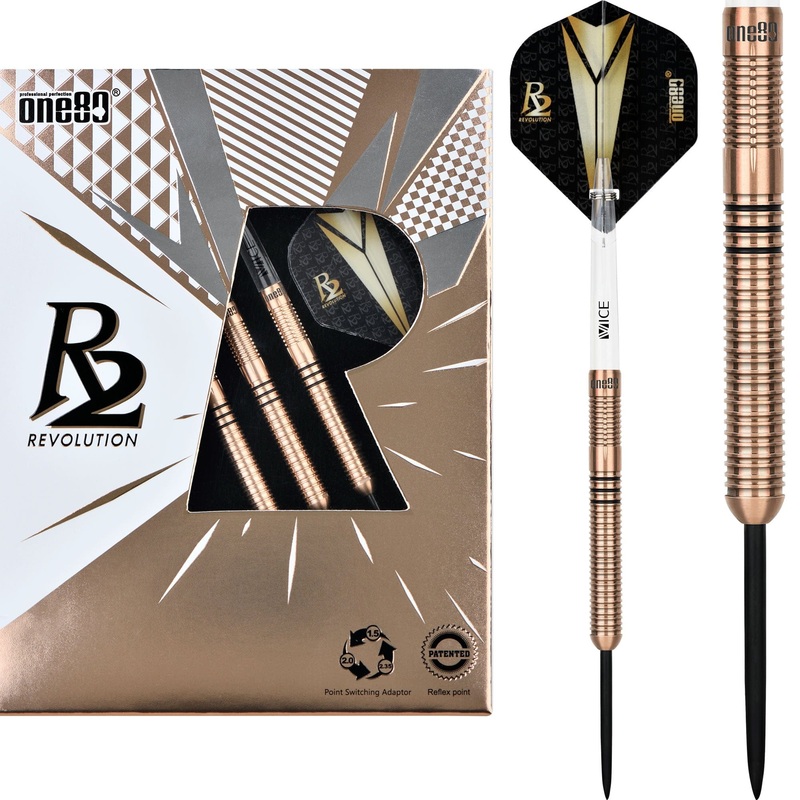 One80 R2 Interchange Darts – Steel Tip – Re-vamp 22g