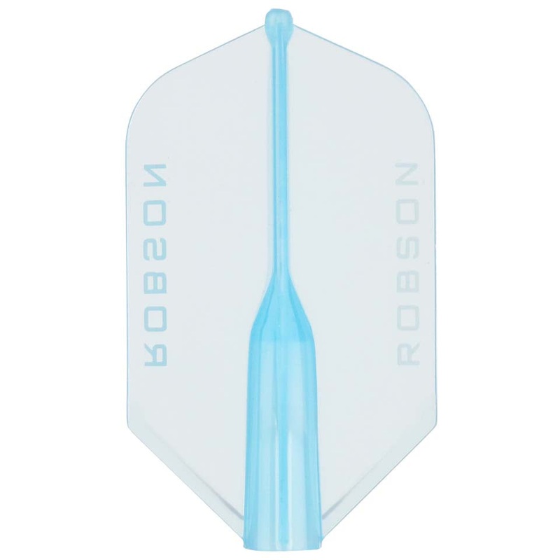 Robson Plus Crystal Dart Flights – Slim Blue