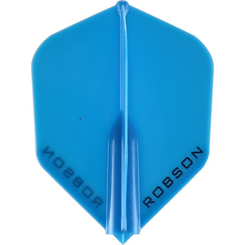 Robson Plus Dart Flights – Shape Blue