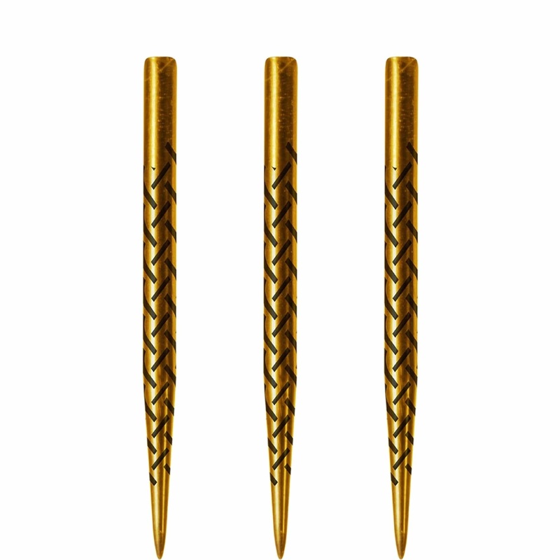 Shot Steel Tip Dart Points – Kapene Gold Ti 32mm