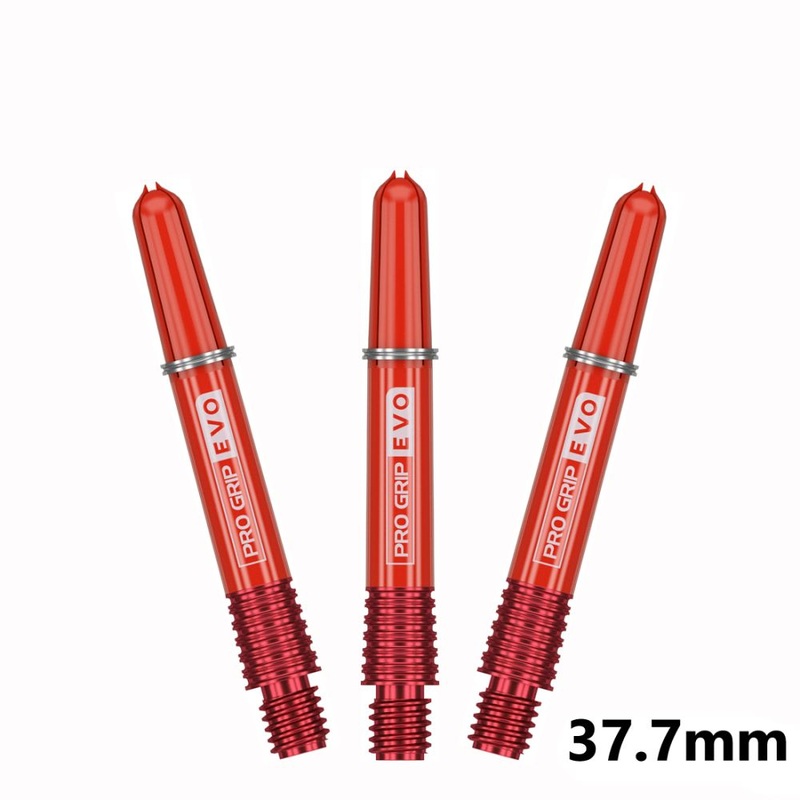 Target Pro Grip Evo Shafts Red Short – 37.7mm