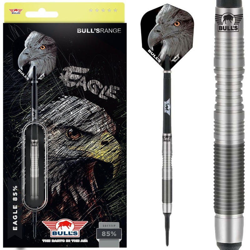 Bull’s NL Eagle 2 85% Tungsten 20 gram Soft Tip Dart Set