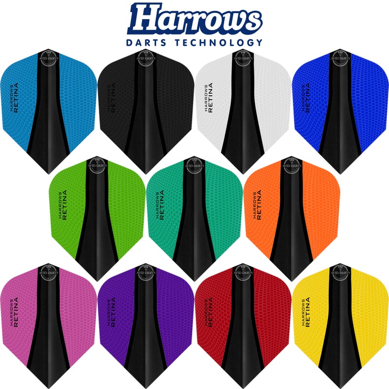 Harrows – Retina-X – Standard Dart Flights Aqua Blue