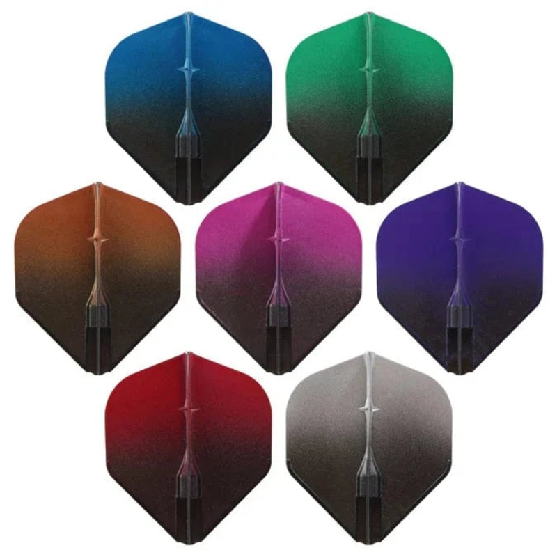 L-Style – EZ Flights – Integrated Champagne Ring – Two Tone – Black Blue