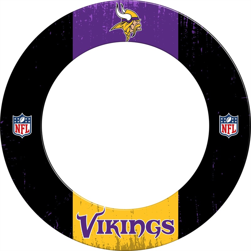 NFL – Dartboard Surround – Official Licensed – Minnesota Vikings
