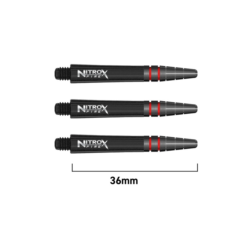 Nitro X Fire Shafts Short Black