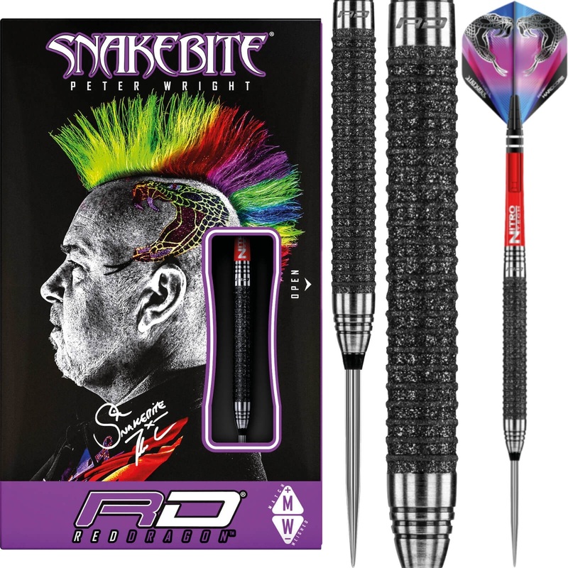 Red Dragon – Peter Wright Melbourne Masters Edition Darts – Steel Tip – 90% Tungsten – 22g