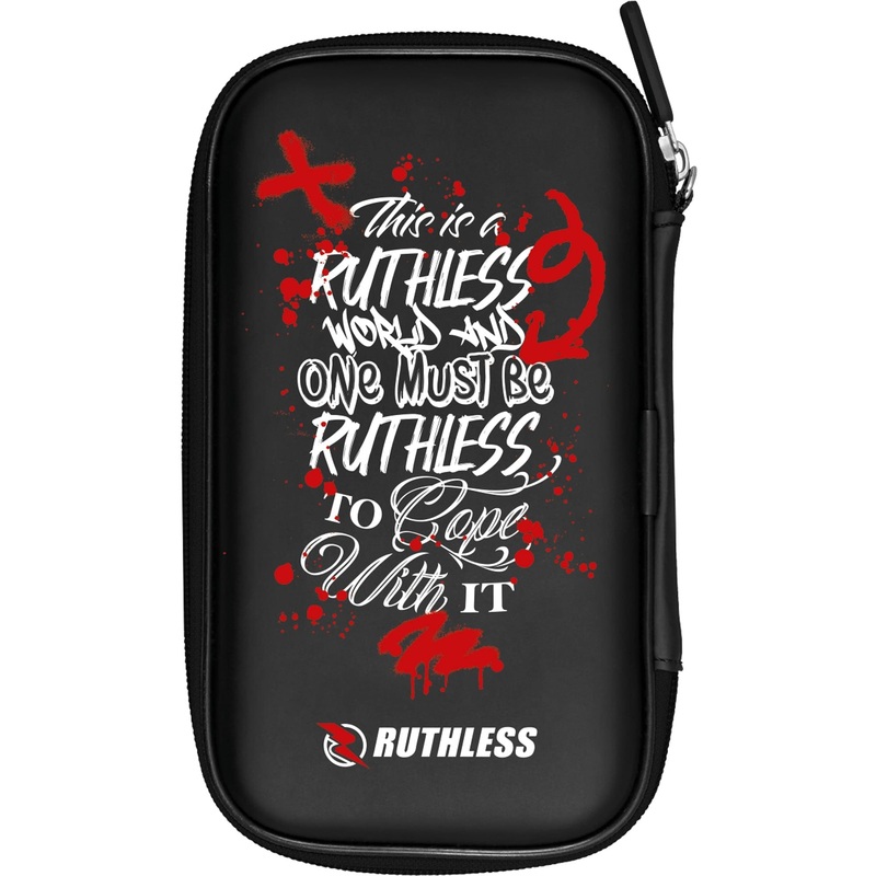 Ruthless Designed EVA Dart Case – Large – Black – One Must Be Ruthless