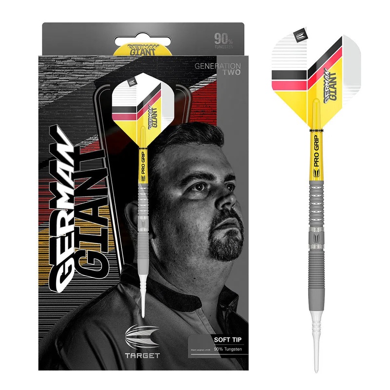 Target Darts Gabriel Clemens Gen 2 90% Tungsten Soft Tip Darts 19 GRAM