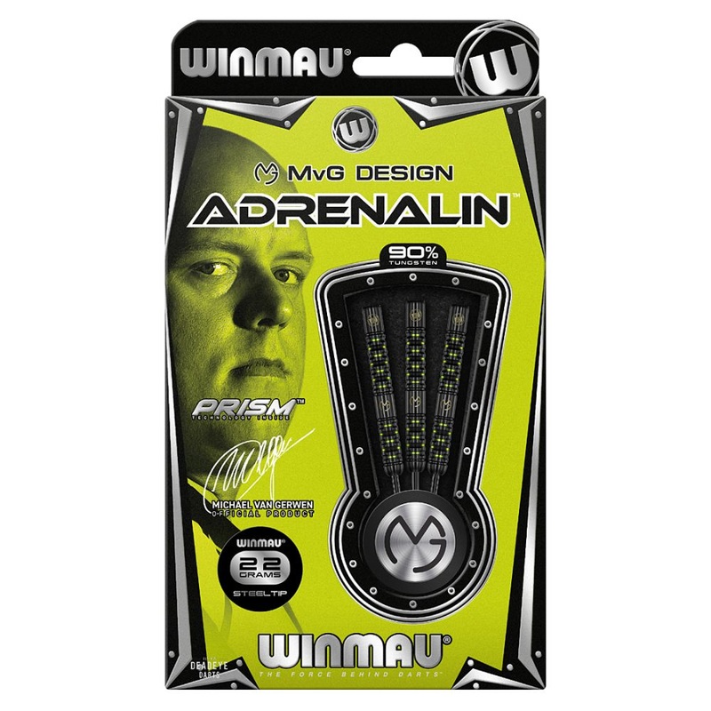 Winmau Michael Van Gerwen Adrenalin Darts 22 grams