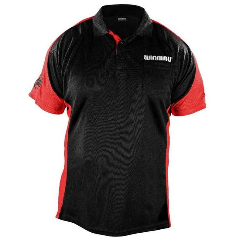 Winmau Wincool 3 Dart Shirt – Red Small