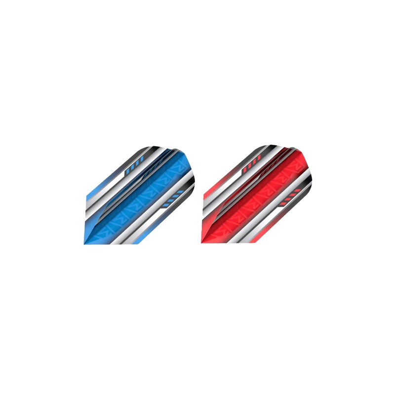 Aviator Slim Dart Flights 3 Sets by DW Red
