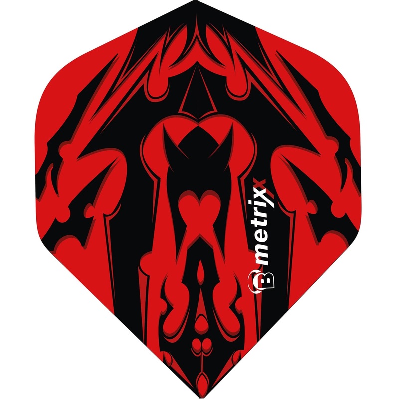 BULL’S Metrixx Dart Flights – 150 Micron – A-Std – A-Standard
