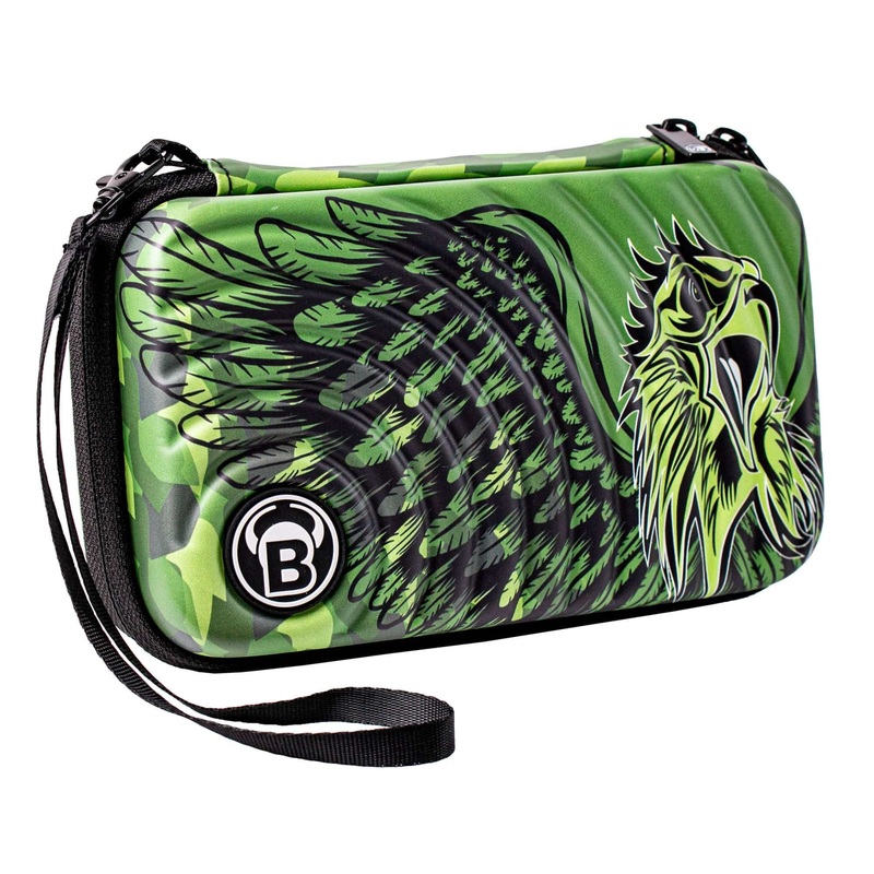 BULL’S Orbis Dart Case – Strong EVA Material – LE3 – XL – Eagle Camoflage