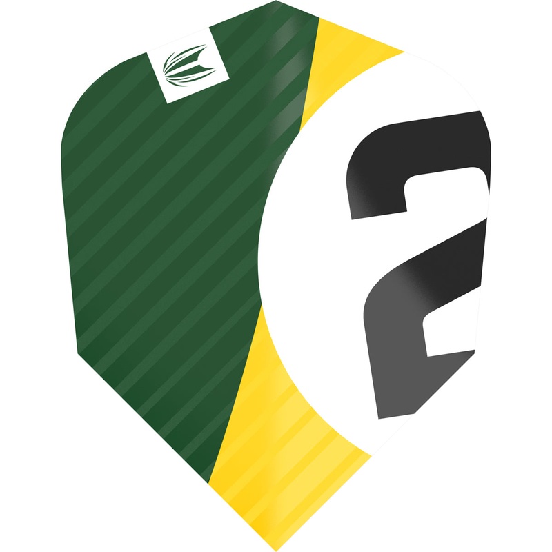 Chicane Pro.Ultra Green Ten-X Dart Flights by Target 3 Sets