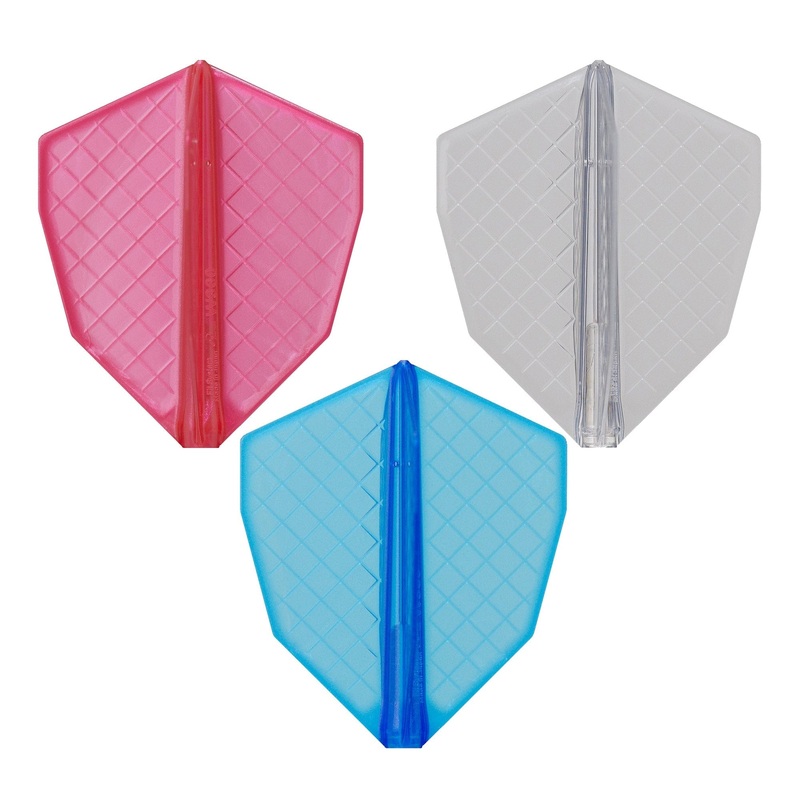 Cosmo Darts – Fit Flight Pro – S-Series – Shape S-5 Clear