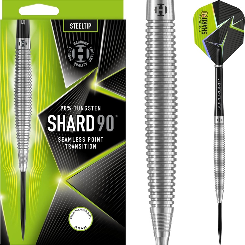 Harrows – Shard Darts – Steel Tip – 90% Tungsten – 21g 23g 24g 21 grams