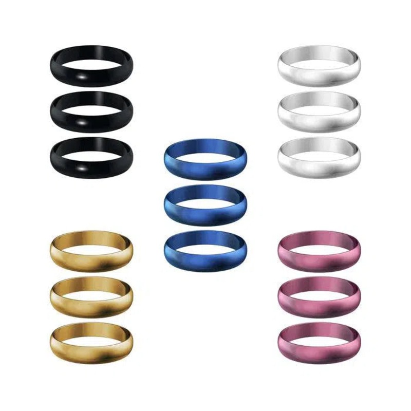 Harrows SuperGrip Rings Black