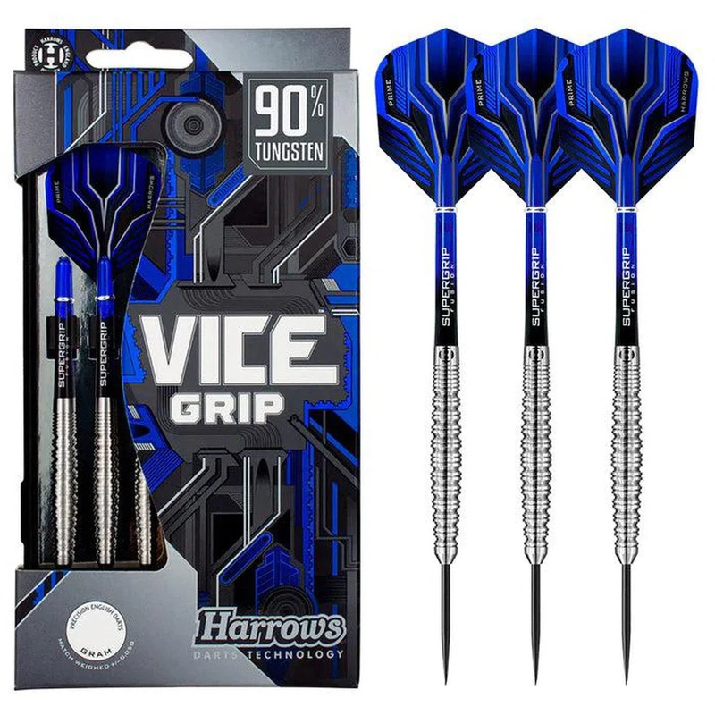 Harrows Vice 90% Tungsten Steel Tip Darts 21 GRAM