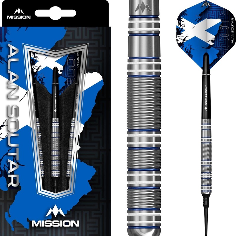 Mission – Alan Soutar Darts – Soft Tip – 90% Tungsten – 22g