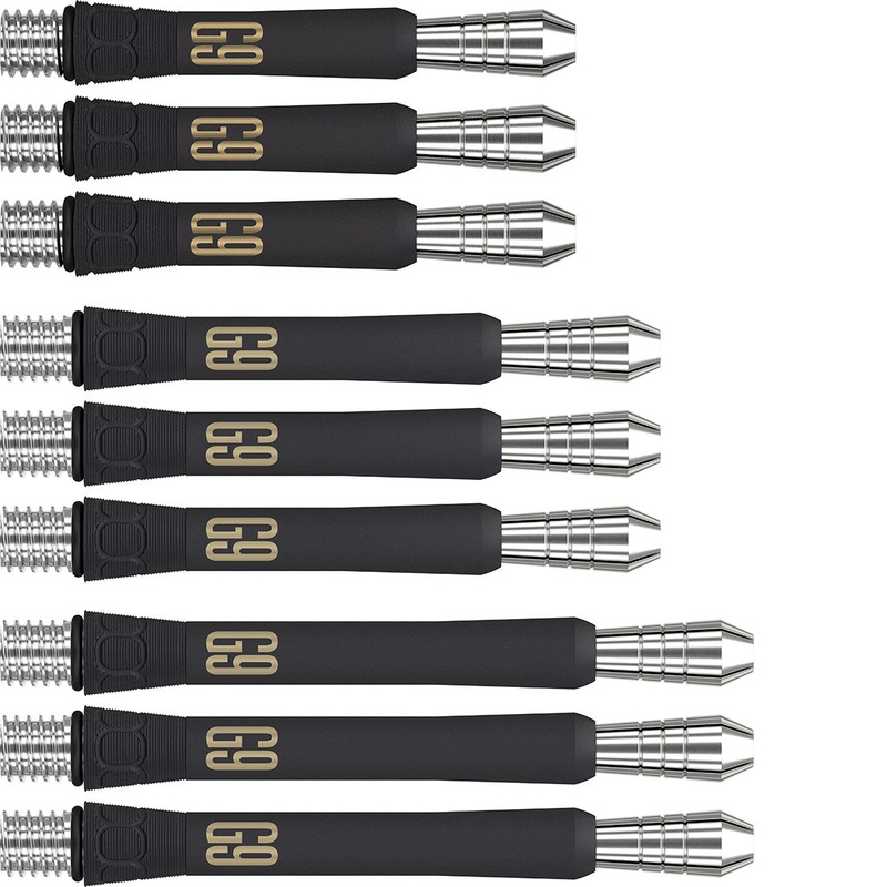 Phil Taylor Power Titanium Gen 9 Black Stems / Shafts by Target Short