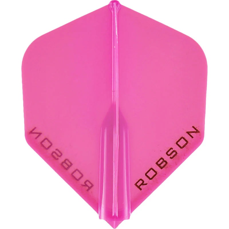 Robson Plus Dart Flights – Standard Pink Standard 350 Micron Pink