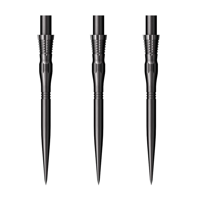 Shot Cone Dart Points – Steel Tip – Scallop – 31mm
