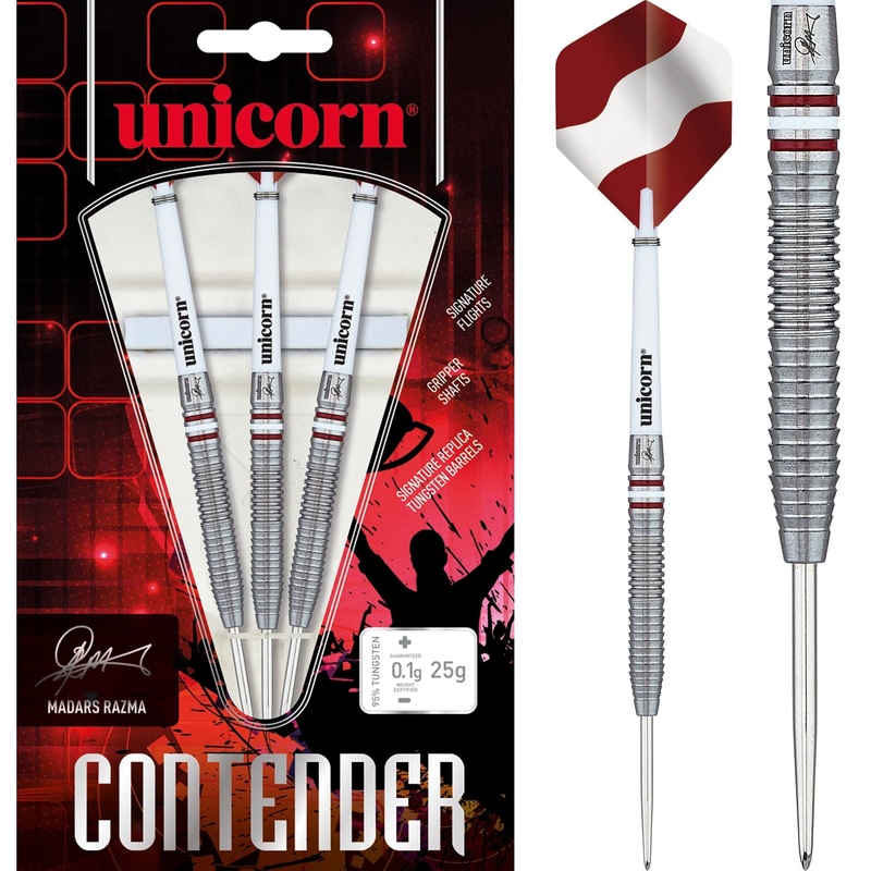 *Unicorn Madars Razma Darts – Contender Steel Tip – 25g 25g