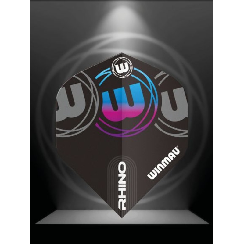 Winmau Rhino Black, Grey & Blue Extra Thick Standard Standard 100 Micron Poly metronic extra thick