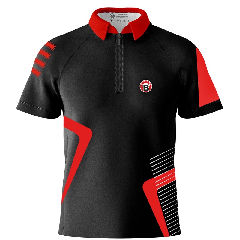 BULL’S Basic Dart Shirt – Red Small