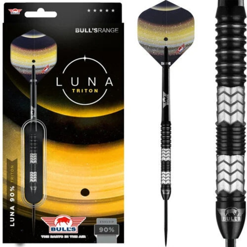 Bull’s NL Luna Triton 90% Tungsten 23 gram Steel Tip Dart Set