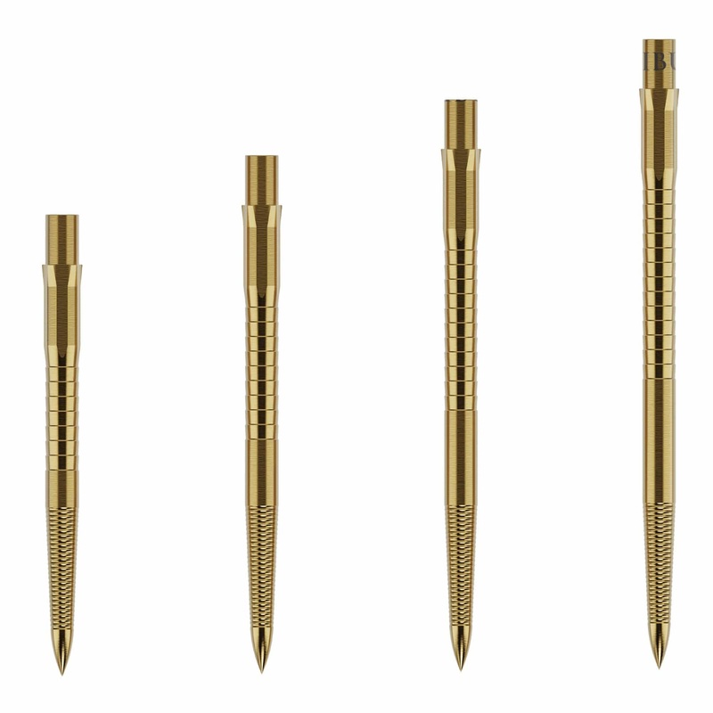 Caliburn Replaceable Dart Points – Micro Grip – Gold 28mm