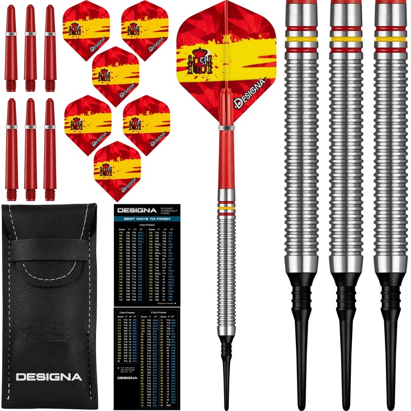 *Designa Patriot-X Darts – Soft Tip – Spain 20g
