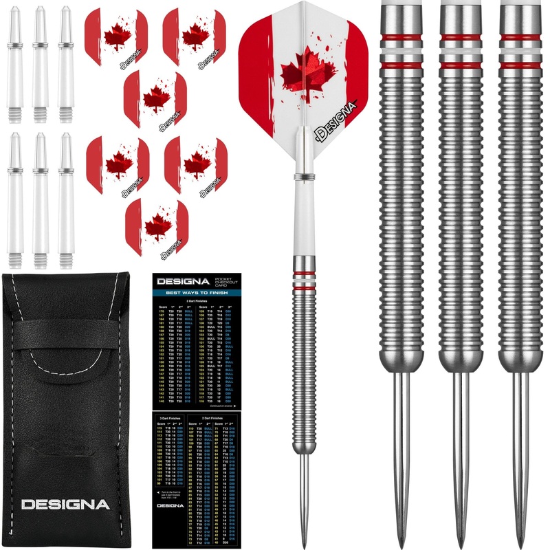 Designa Patriot-X Darts – Steel Tip – Canada 22g