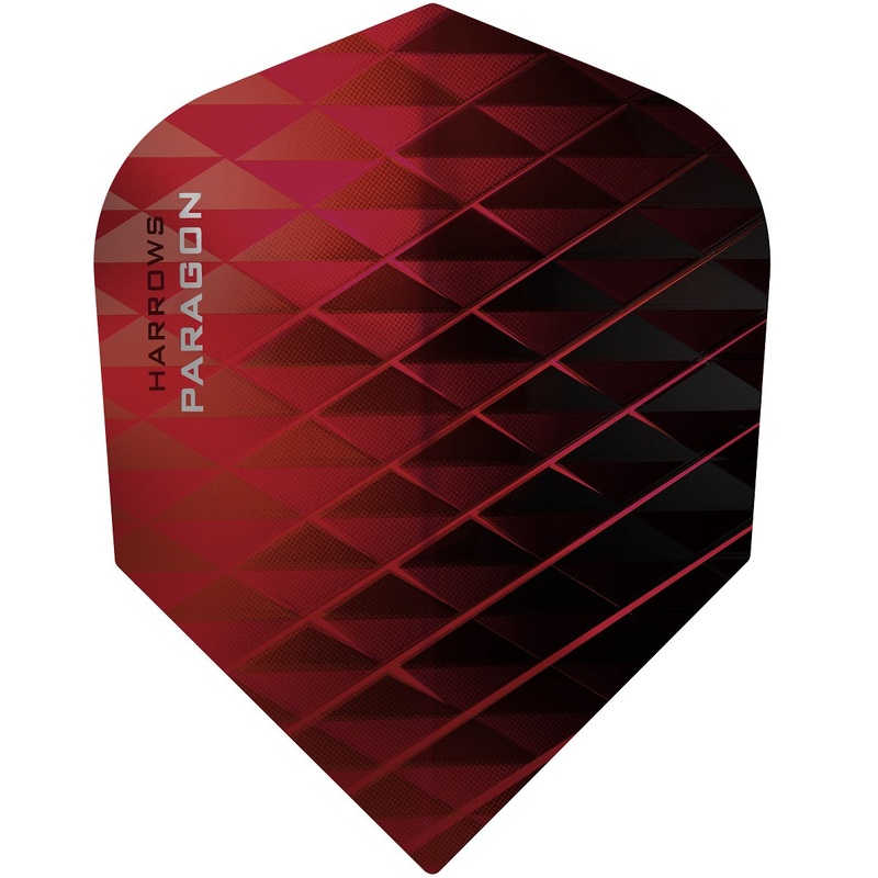Harrows Paragon Red Darts Flights