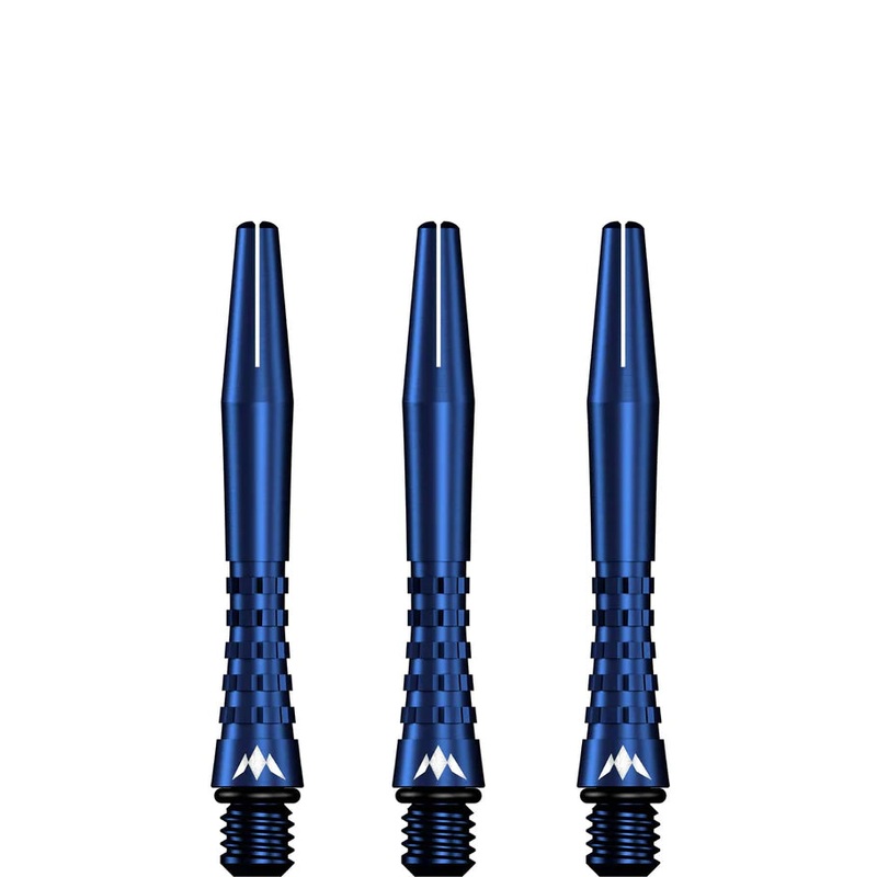 Mission Atom13 Aluminum Shafts – Anodized Metal Stems  – Blue – Short Blue Short (35mm in length excluding thread) Aluminum