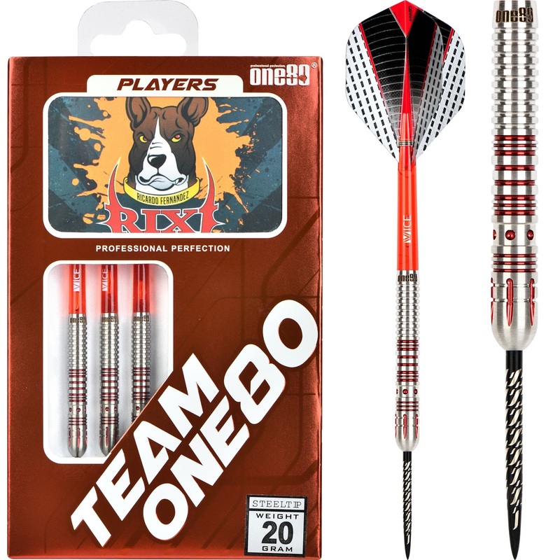 One80 Ricardo Fernandez Darts – Steel Tip – Rixi – 20g 20g