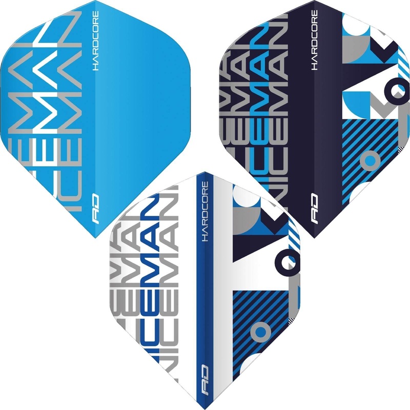 Red Dragon – Hardcore Gerwyn Price Stack – Big Wing Dart Flights Aqua