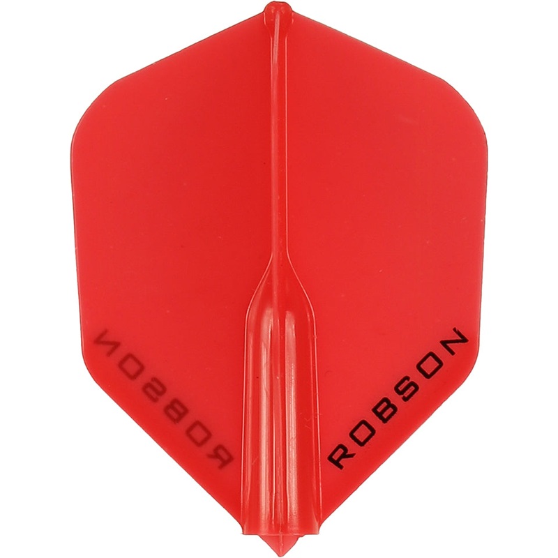 Robson Plus Dart Flights – Shape Red