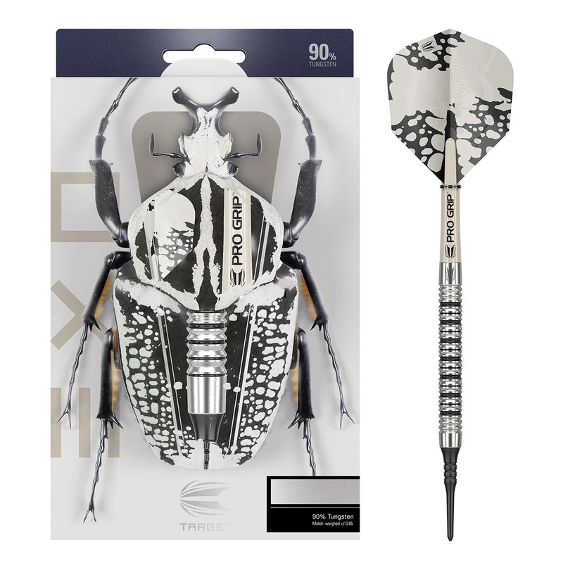 Target Darts Exo 10 90% Tungsten Soft Tip Darts 18 GRAM