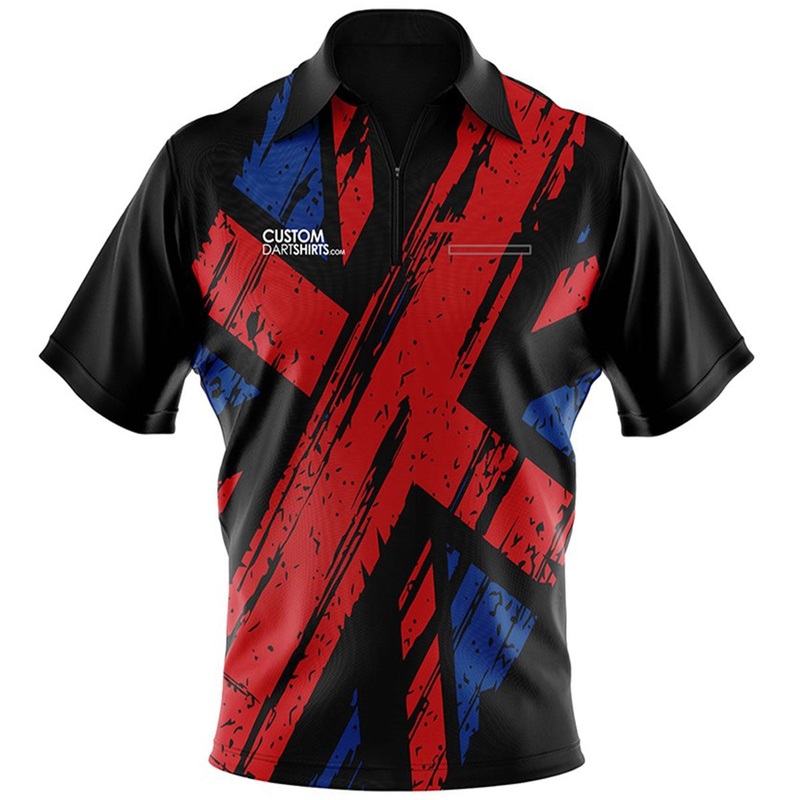 Union Jack Black Custom Dart Shirt Extra Small