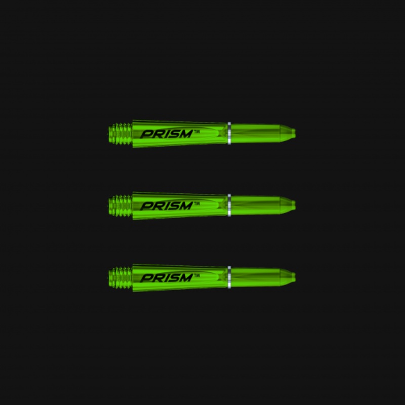 Winmau Prism 1.0 Extra Short Green Polycarbonate Extra Short (27mm in length excluding thread) Green