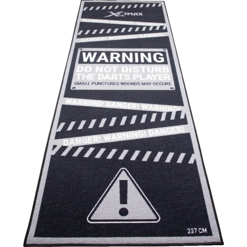 XQMax – Carpet Dart Mat – Warning